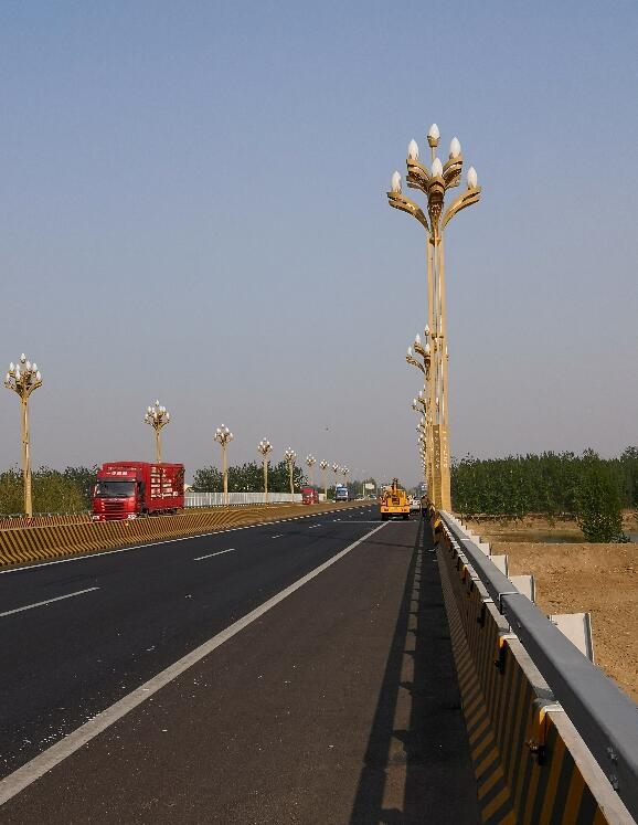 景观玉兰灯:照亮黑夜的艺术之光