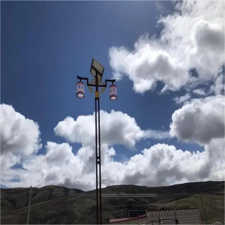 藏式太阳能路灯安装方法​